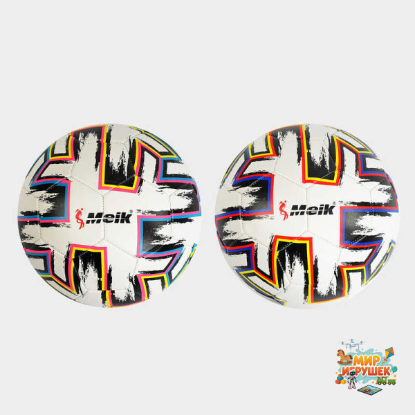 М`яч футбольний C 55981 (60) 2 види, вага 310-330 грамів, м`який PVC, гумовий балон, розмір №5