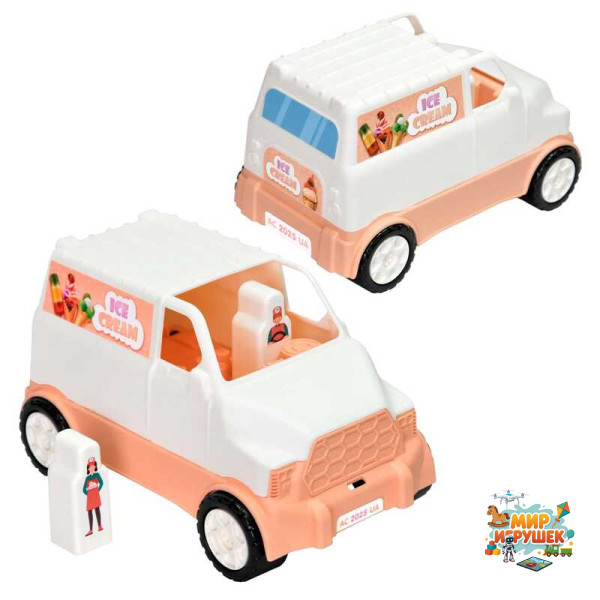 гр Авто 'Smart wheels' фургон з морозивом 40054 (14) 'Tigres', 26х15х15 см