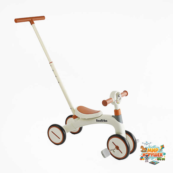 Велосипед 3-х кол. BST-307 Best Trike (1) матеріал рами нейлон, колеса передні 8``, задні 6``, батьківська ручка, в коробці