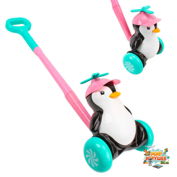 гр Каталка 3441 (6) 'Technok Toys', “Пінгвінятко”, 19х18.5х62 см