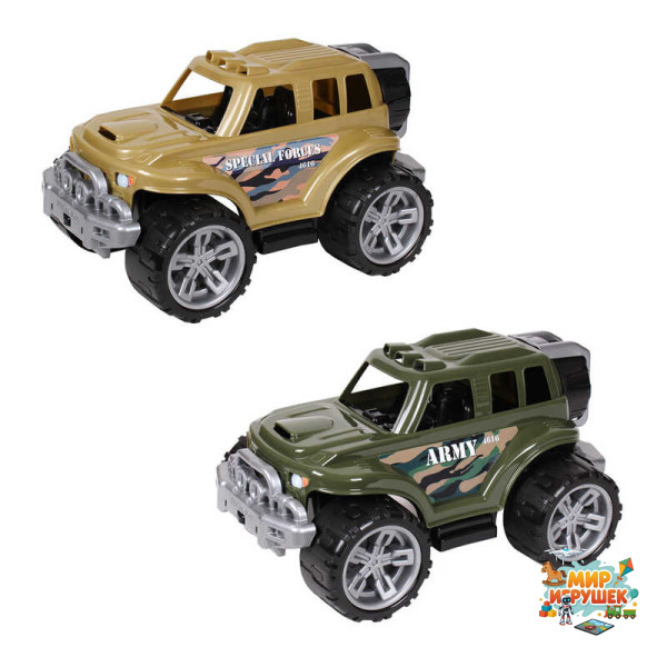 гр Позашляховик 'Військовий' 4616 (6) 2 види, 'Technok Toys' в сітці
