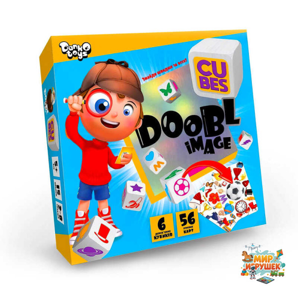 гр Настільна гра 'DOOBL IMAGE Cubes' DBI-04-01U УКР. (10) 'Danko Toys'