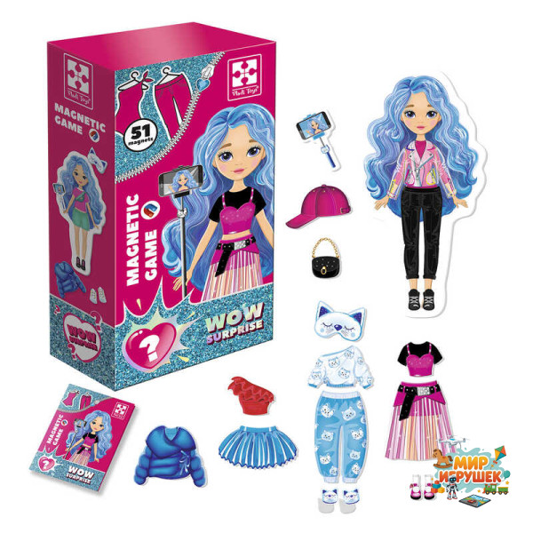 гр Магнітна гра WOW Surprise 'Bloger' VT3210-12 (24) 'Vladi Toys'