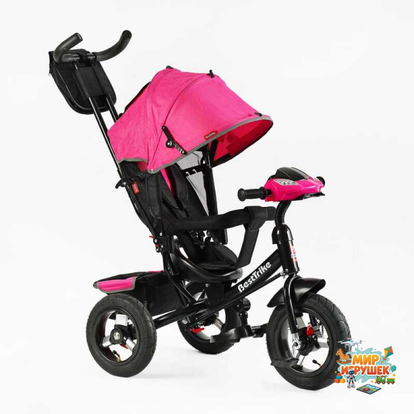 Велосипед 3390 - 33-908 Best Trike (1) НАДУВНІ КОЛЕСА d=29см. переднє, d = 26см. задні, ФАРА З USB, пульт