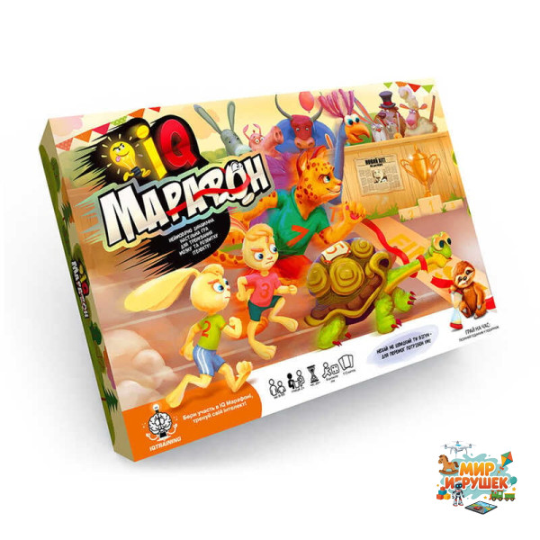 гр Настільна гра 'IQ Марафон' G-IQM-01-01U УКР. (10) 'Danko Toys'
