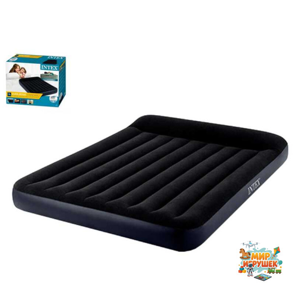 Intex Велюр матрац 64148 ND (3) 137х191х25см, півторамісний