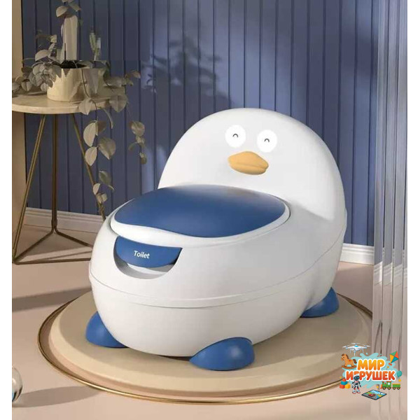 гр Горщик дитячий Bimbo 1342-85 (1) розмір: 39,5х31х28,5 см, колір Блакитний, в коробці