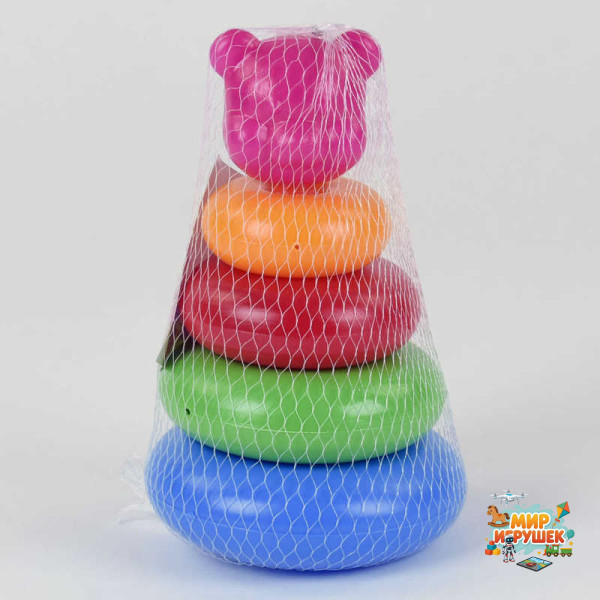 гр Піраміда №1 06011 (25) / 4 кільця / 'M TOYS'