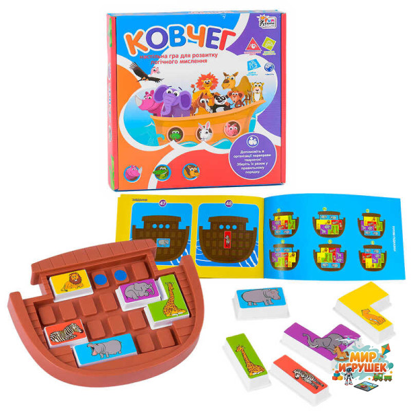 гр Настільна гра 'Ковчег' UKB-B 0042 (12) '4FUN Game Club' українською мовою, в коробці