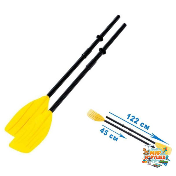 Intex Весла 59623 (6) пластикові, 122см