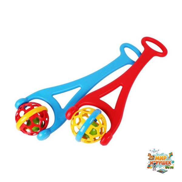 гр Каталка 6986 (20) 'Technok Toys', сфера, з брязкальцем