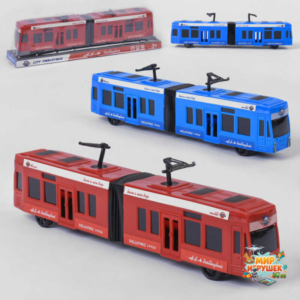 Трамвай KX 905-14 (120/2) 2 кольори, в слюді