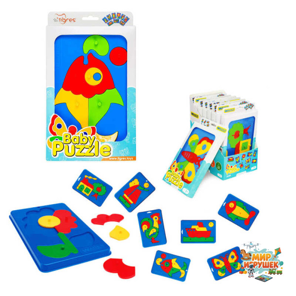 гр Іграшка розвиваюча 'Baby puzzles' 39340 (30) 'Tigres'