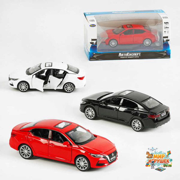 Машинка TK - 10584 (48/2) 'Авто Експерт', 3 кольори, металопластик, 1:32, звук, світло, інерція, рухомі елементи, в коробці, ВИДАЄТЬСЯ МІКС ВИДІВ