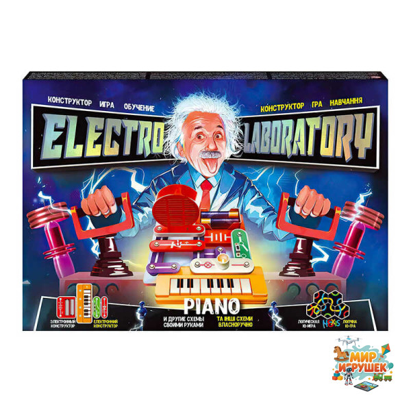 гр Електронний конструктор 'Electro Laboratory. Piano' Elab-01-02 (5) 'Danko Toys', у коробці