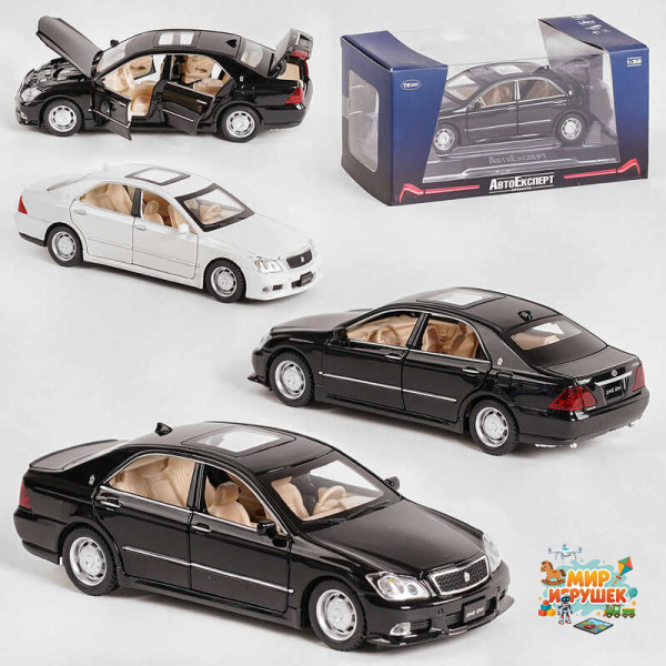 Машина GT - 2045 (72/2) 'Авто Експерт', 2 кольори, металопластик, 1:32, світло, звук, інерція, відчиняються двері, багажник, капот, в коробці