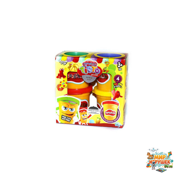 гр Тісто для ліплення 'Master Do' TMDB-01-03U (УКР) (12) 4 банки*50 г. 'Danko Toys'