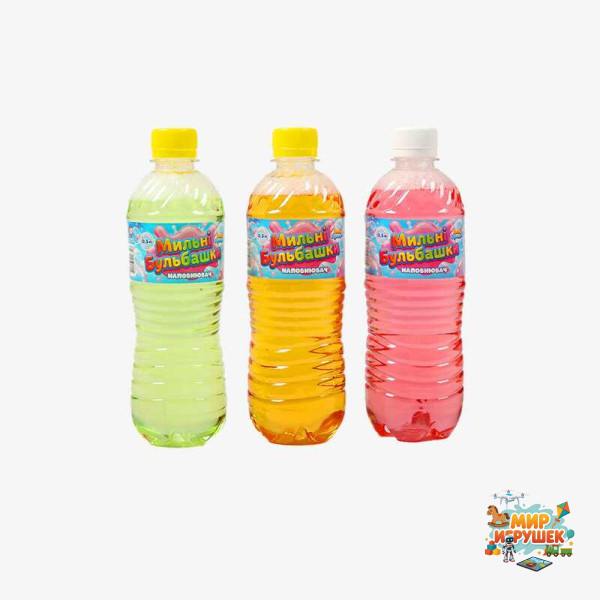 гр Наповнювач для мильних бульбашок 89499 (20) ЦІНА ЗА 1 ШТУКУ 500мл ароматизований 'Пані Булька' ВИДАЄТЬСЯ МІКС ВИДІВ