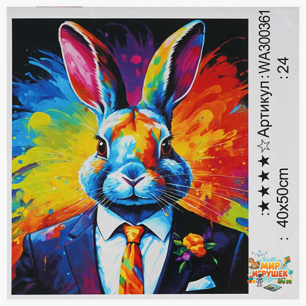 Картина за номерами WA 300361 (30) 'WToys', 40х50 см, в коробці