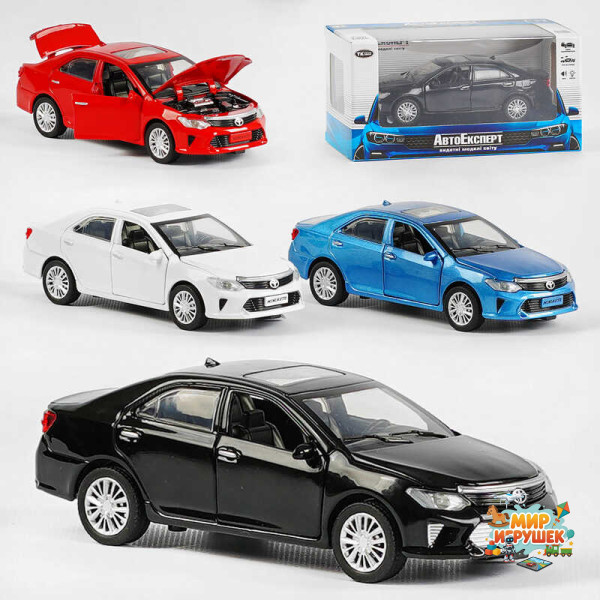 Машинка LF-79509 (48/2) 'Авто Експерт', 4 кольори, металопластик, 1:32, світло, звук, інерція, відчиняються двері, багажник, капот, в коробці, МІКС