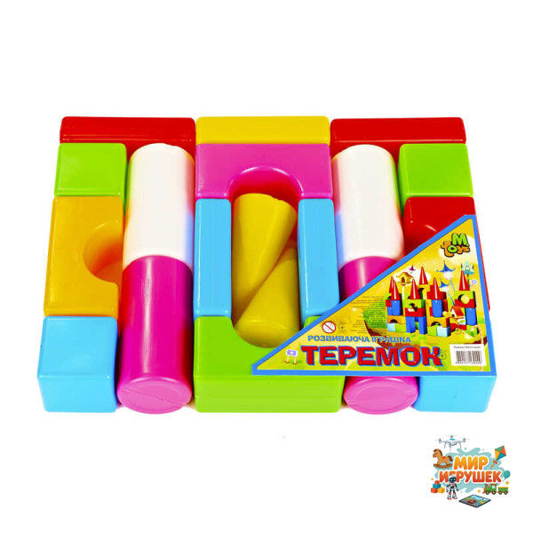 гр Теремок малий 08071 19 деталей (12) 'M Toys', в плівці