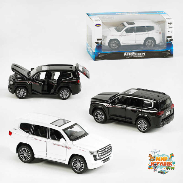 Машинка TK - 18010 (48) 'Авто Експерт', 2 кольори, металопластик, 1:32, звук, світло, інерція, рухомі елементи, в коробці