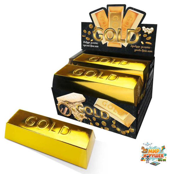 гр Креативна творчість для проведення розкопок 'Gold' злиток великий Gex-01-01 (6) 'Danko toys'